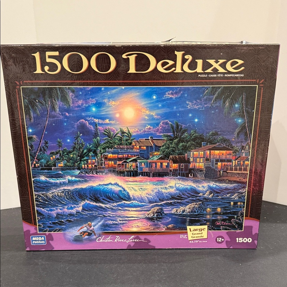 Christian Riese Lassen Lahaina Starlight II Mega Puzzles 1500 Pieces
